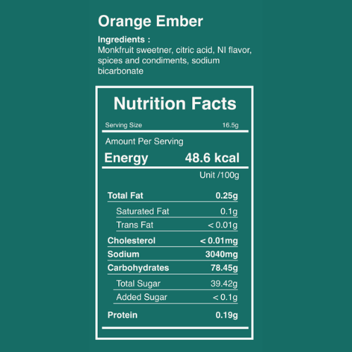 Orange Ember (Pack of 5)